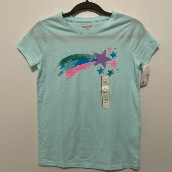 Cat & Jack Other - FREE With Purchase NWT Cat & Jack Shooting Star Short Sleeve T-Shirt